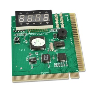 PCI &amp; ISA Motherboard Tester Diagnostics Display 4-Digit PC <strong>Computer</strong> Mother Board Debug Post Card Analyzer - Product Image 1