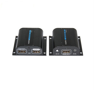 HDMI发射器和接收器IR hdmi扩展器，带HDMI环路出rj45 utp电缆通过单猫6