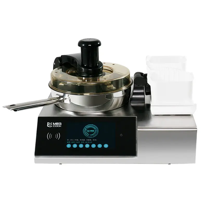Megcook Commerciële Keuken Apparatuur Robot Chef/Automatische Voedsel Koken Machine/4.4KW Koken Robot Voor Hotel
