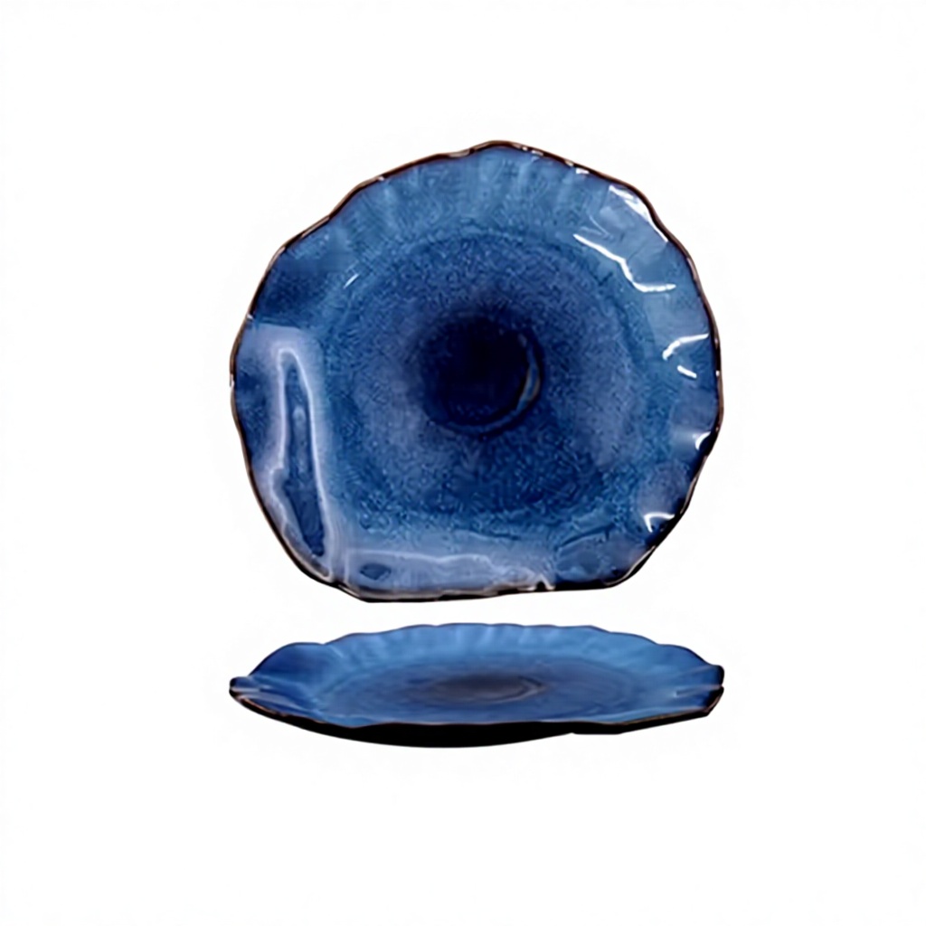 Assiette plate en céramique 31*29,5*2,7 cm/950g