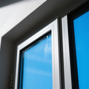 Finestra in alluminio a doppia finestra ad alta efficienza energetica con taglio termico per uso commerciale residenziale - Product Image 2