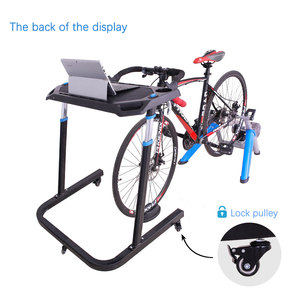 Scrivania per bicicletta regolabile in altezza scrivania per <span class=keywords><strong>computer</strong></span> portatile per il ciclismo al coperto e in piedi bici Trainer scrivania - Product Image 3