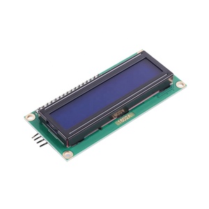 LCD1602A Adapter platine IIC/I2C-Schnittstelle 1602 LCD-Modul mit Software-Steuerung mit Hintergrund beleuchtung