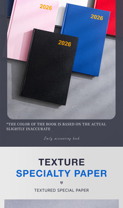 2026 <span class=keywords><strong>A5</strong></span> da chương trình kế hoạch tổ chức hàng năm lịch Tạp Chí may ràng buộc A4 PU Bìa Nhật Ký hàng ngày máy tính xách tay in phong cách - Product Image 5