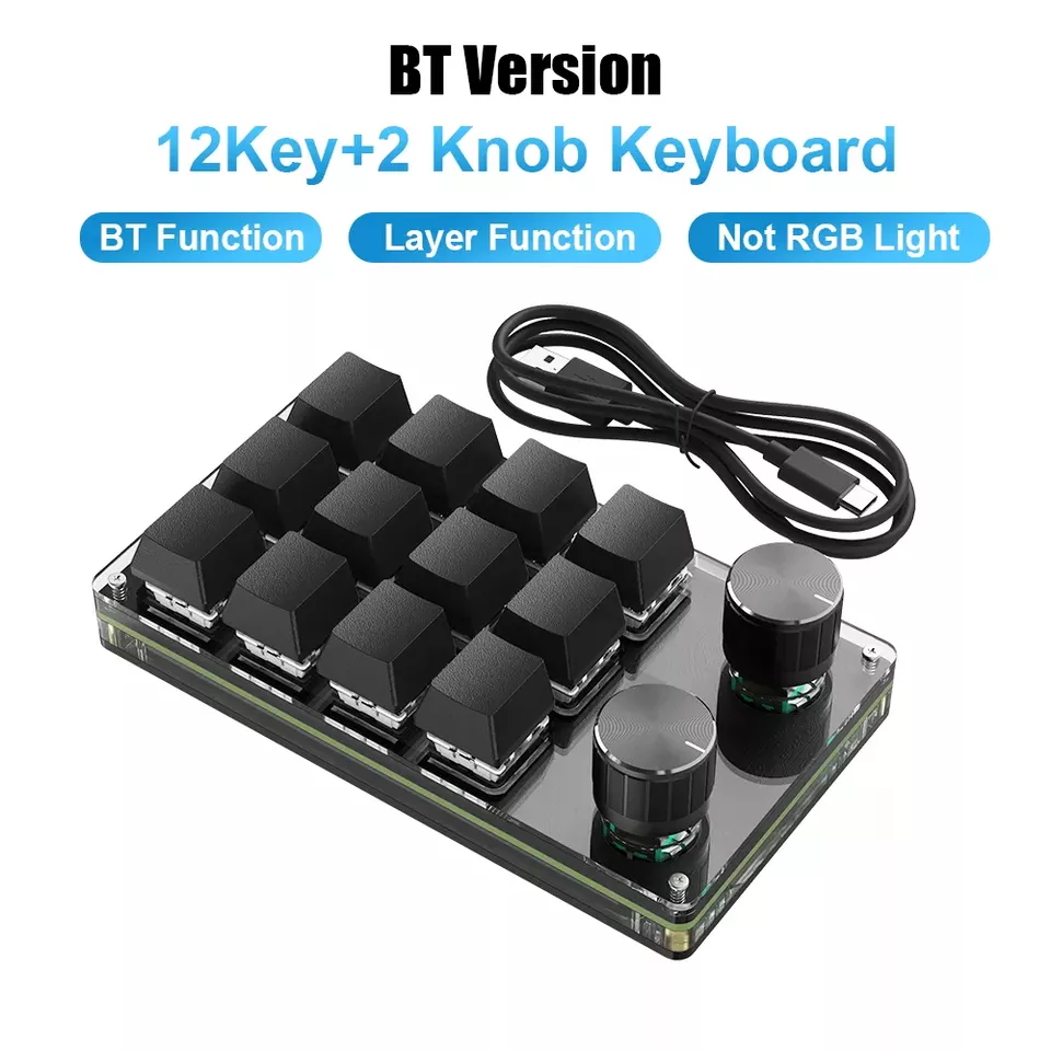 Clavier BT 12 touches noir