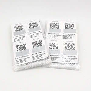 Kunden spezifische Druckpapier-Rubbel karte mit eindeutigem Code und Seriennummer - Product Image 2