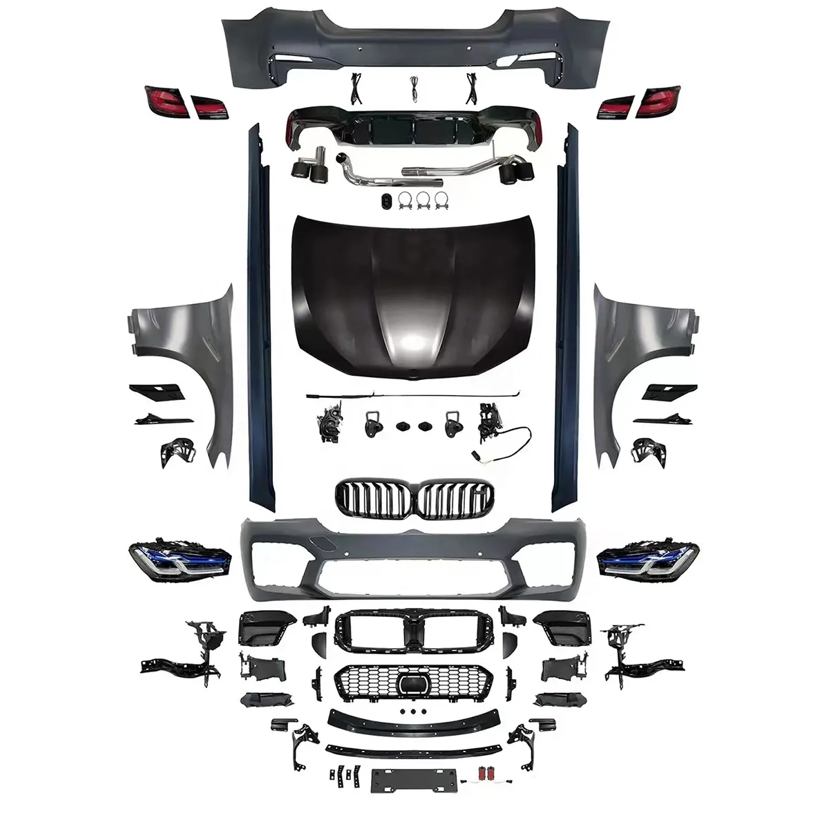 Kit de conversion de voiture utilisé pour BMW F10 2011-2017 conversion G30 2022 M5