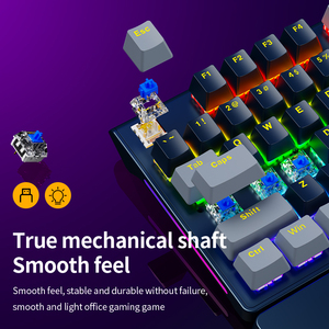 SK105 USB Removable Large Hand Rest Computer <strong>Keyboard</strong> ABS Two-Color Keycaps Mechanical Shaft Multi-Themed Color Gaming <strong>Keyboards</strong>