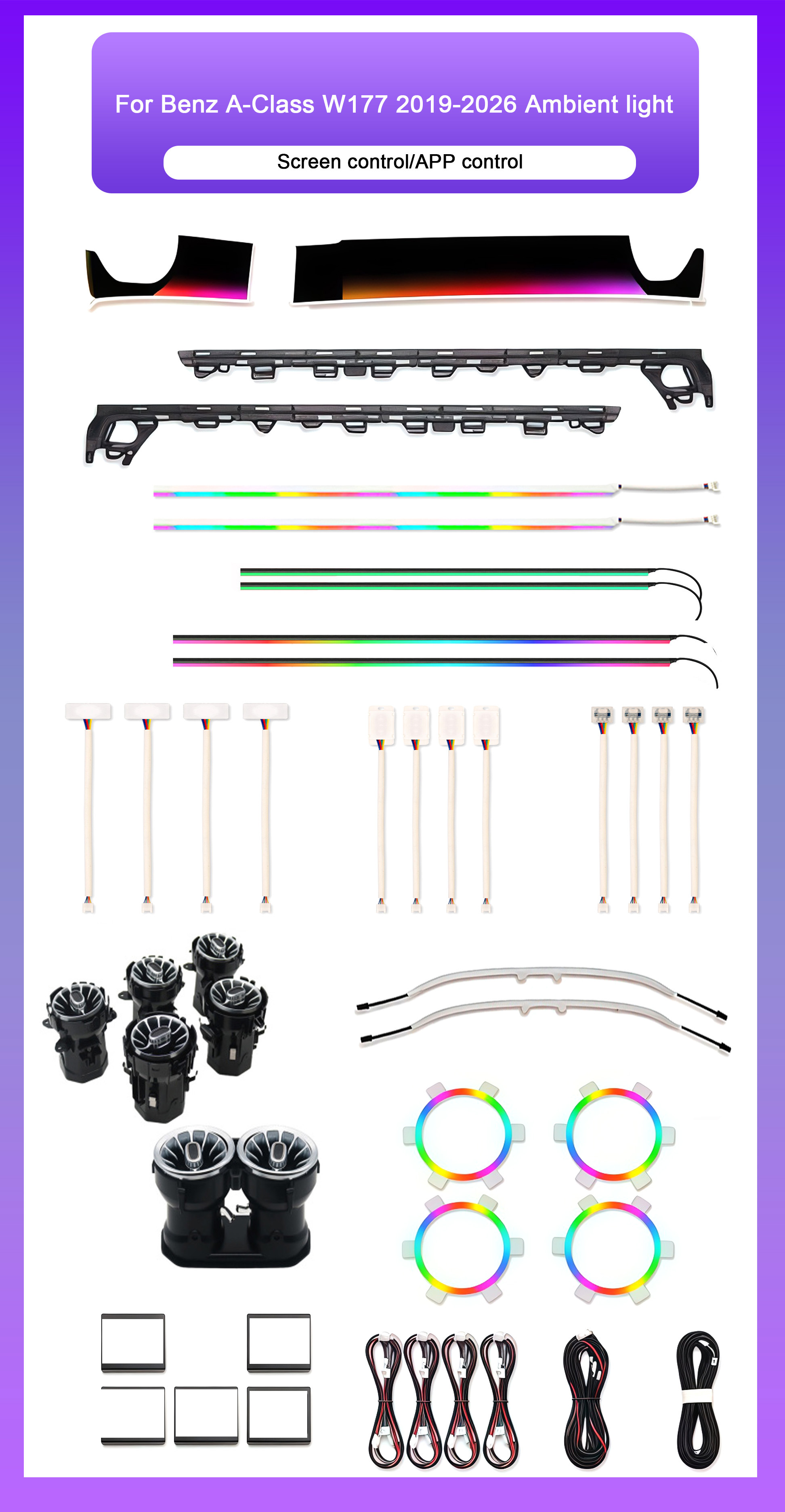 Ensemble dynamique de 6 pièces