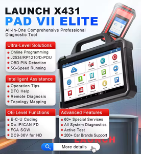 Scanner X431 Pad Vii Launch X431 Pad7 Elite X-431 Pad v Hd Obd2 aggiornamento Software Ecu programmatore Scanner per auto strumento diagnostico Scanner - Product Image 4