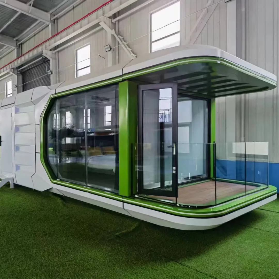 Maison mobile portable préfabriquée OEM/Maison capsule spatiale/Maison préfabriquée avec prix d'usine