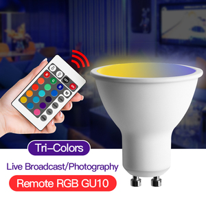 <strong>RGB</strong> GU10 MR16 GU5.3 E27 E14 <strong>LED</strong> Bulb Remote Color Changeable Smart <strong>LED</strong> <strong>RGB</strong> Bulb <strong>RGB</strong> GU10