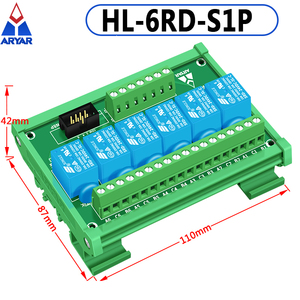 2チャンネル3V 5V 12V 24V SongleリレーモジュールドライバーボードPLCボードリレーモジュールSPDT 10Amp DINレールマウントリレーモジュール - Product Image 5