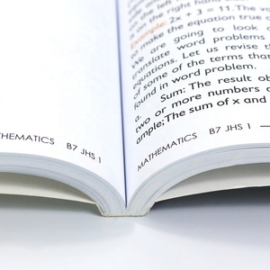 定制软皮初中课本印刷数学书印刷完美装订胶版纸 - Product Image 4