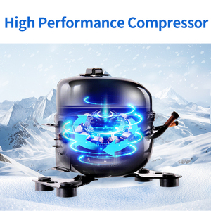 Tùy chỉnh tất cả các Vòng Kính Bìa Bar đúng đôi-cửa undercounter tủ lạnh với đôi-nhiệt độ phong cách - Product Image 5