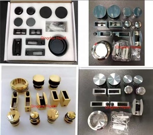 टॉवर डोर बैरल स्ट्राइक और शिकंजा के साथ लक्जरी गुणवत्ता पिन फ्लश बोल्ट दरवाजा लाच - Product Image 2