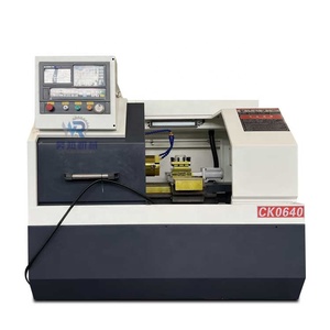 <strong>Siemens</strong> 808D Controlled Small <strong>CNC</strong> Turning <strong>Lathe</strong> <strong>Machine</strong> CK0640 with 220V Flat Bed Structure Medium Duty Machining New Condition - Product Image 1