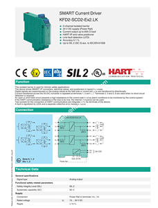 Pepperl + פוקס פוקס מבודד מחסום בטיחות KFD2-SCD2-Ex2.LK
