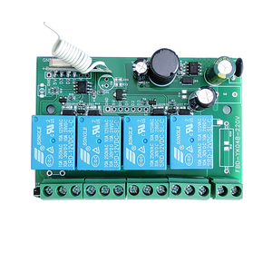 433.92 mhz 4 relè ricevitore rolling code telecomando interruttori 5km trasmettitore e ricevitore telecomando - Product Image 5