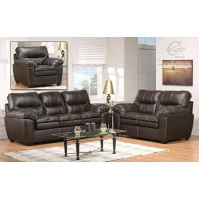 Canapé en cuir, meubles de salon modernes, sofa à sections