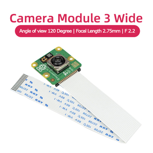 <strong>Raspberry</strong> <strong>Pi</strong> <strong>Camera</strong> Module <strong>3</strong> IMX708 Auto-Focus 75/120 Degree FOV Highly Detailed Optional Optional NoIR Version for <strong>Pi</strong> 4B 3B+ 3B