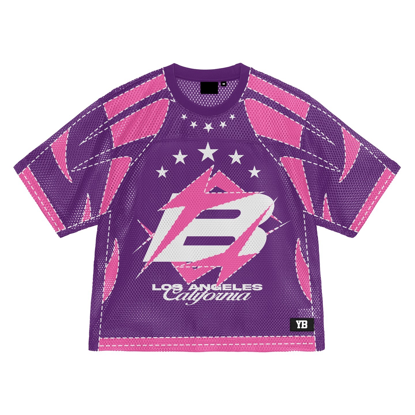 Maillot de fan de football américain rose violet