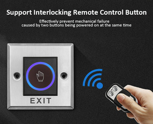 No Touch çıkış düğmesi açma anahtarı açacağı hiçbir COM NC LED ışık kapı erişim kontrol sistemi için giriş açık - Product Image 6