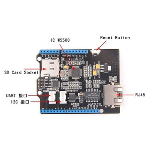 W5500 Ethernet Shield V1.0 Ethernet Controller scheda di espansione IoT soluzione per Arduino