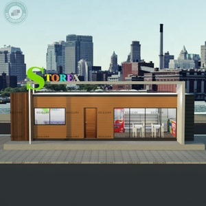 חדש Flatpack מיכל חנות חנות קל הרכבה מודולרי טרומי חנות חנות לחנויות סוף גבוה