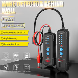 <strong>Cable</strong> Locator Electrical Circuit Tracer with Earphone Detects Buried Power <strong>Cable</strong>/Telephone Line <strong>Cables</strong> - Product Image 2