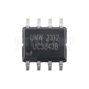 Chip Controller PWM in modalità corrente ad alte prestazioni UC3843B SOP-8 - Product Image 1