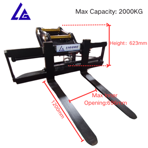 Satılık hidrolik palet çatalı malzeme yükleme çatal kargo kaldırma çatal - Product Image 6