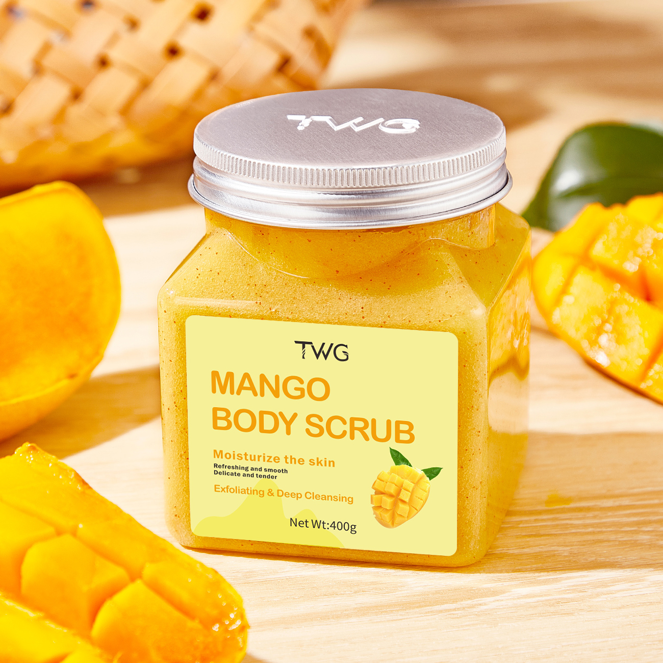 5927 TWG Mango Bath Salt Body Scrub 400g (English Version)