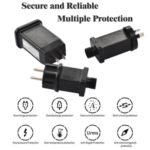 CE GS EMC <strong>ERP</strong> DC 12V 24V LED <strong>Light</strong> Strip Power Adapter Ip44 Waterproof Raintight Plug-In Connection Outdoor Use String <strong>Lights</strong>