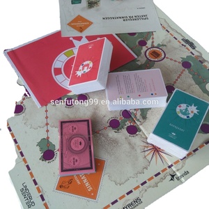 Professional Custom Board Game Table , Board Game Box , Board Game Set - Product Image 1