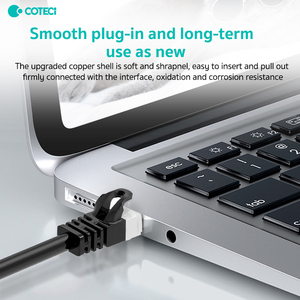 COTECi Gigabit <strong>Class</strong> 6 High Speed <strong>Network</strong> Cable 1/2/3/5m for Home Router <strong>Computer</strong> Smart TV Monitoring for Broadband Access - Product Image 4