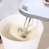 Factory Price Kitchen Hand Held Electric Food Mixer Egg Beater Semi-automatic Hand Mixer Rotary Electric Egg Beater