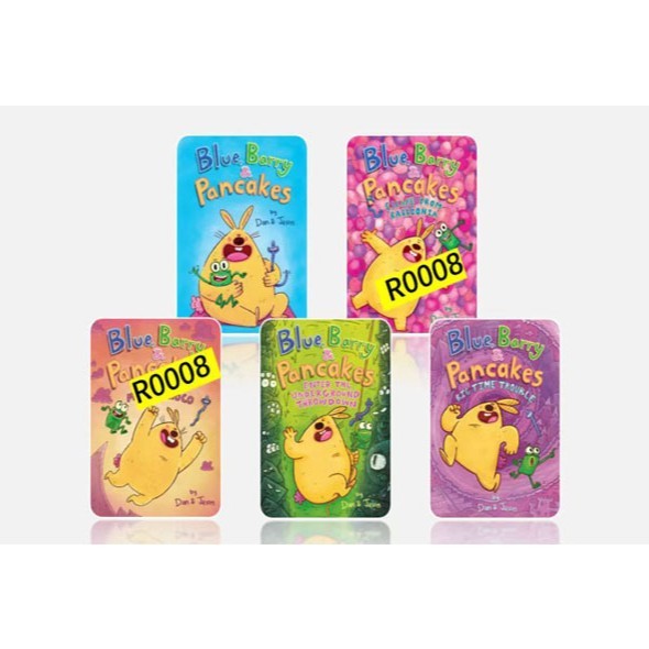 Rabbits worms frogs 5-book set-colored dowling paper