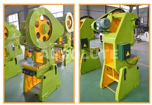 JB23-25T C机架单曲柄偏心机械动力冲床金属零件百叶窗冲床模具 - Product Image 5