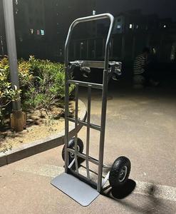 4輪ハンドトロリーを備えた2つの1つの多機能大負荷容量ハンドリフトトラック - Product Image 3