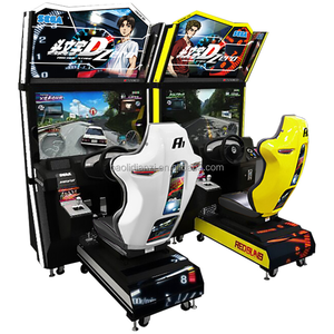 İlk metin Dzero bozuk para ile çalışan simülatör iki kişilik yarış ve eğlence oyun makinesi mor darbe kullanılan - Product Image 1