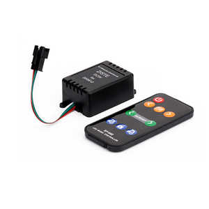 SP106E LED Music Controller DC 5V 12V 600 Pixel IC SPI Signal Dimmer con telecomando RF a 9 tasti per striscia luminosa a cifre RGB a colori - Product Image 2