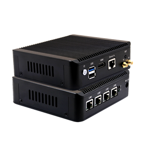 NUC Fanless Mini PC J1800 J1900 J4125 4LAN 2USB Industrial <strong>Computer</strong> 4k Display <strong>Embedded</strong> Desktop Panel PC - Product Image 1