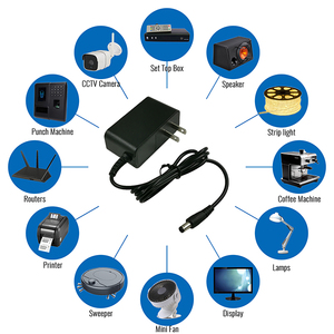 ETL enumerado 12 V 1.5a adaptador de corriente 12 V 1a 2a 0.5a fuente de alimentación AC 110V-240V Entrada A Adaptador de salida de CC 18W para enrutador Cámara LED