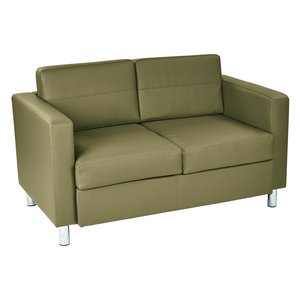 Nuevo diseño moderno personalizado Villa tapizado negro Loveseat dos plazas Cine en Casa sofá reclinable de cuero