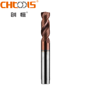 Yüksek hassasiyetli 4F kaplama karbür frezeler değirmen kesiciler ile ODM destek Metal işleme için özel OEM CNC düz alt matkap - Product Image 4