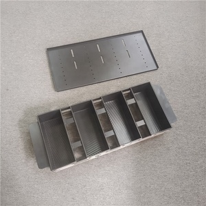 Khay nướng bánh mì hình chữ nhật bằng thép hợp kim nhôm cao cấp, chống dính, có nắp, dùng làm khay bánh sandwich - Product Image 6