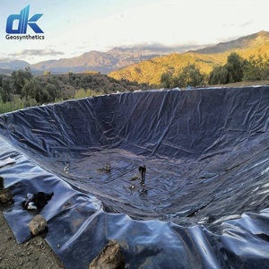 HDPE geomembran astar fiyat 0.5mm 1.0mm 1.2mm 2mm balık çiftliği gölet Liner HDPE geomembran - Product Image 2