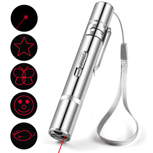 Usb ricaricabile 5 modelli viola luce Laser giocattoli gatto puntatore Laser giocattolo penna Laser giocattolo tre modalità di luce portatile - Product Image 1