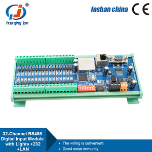 Huaqingjun 32 canali RS485 232 Ethernet modulo DI ingresso digitale acquisizione dati Modbus RTU/TCP DI Board per Switch - Product Image 3